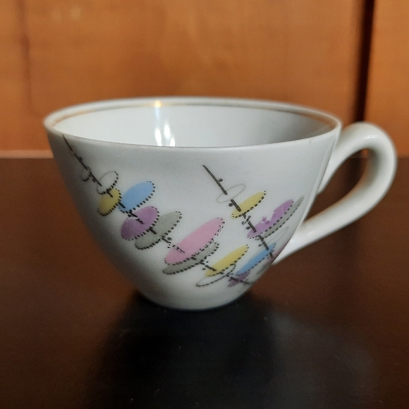 Mid-century Brazilian Espresso Demitasse Cup Set - Picture 7 of 15
